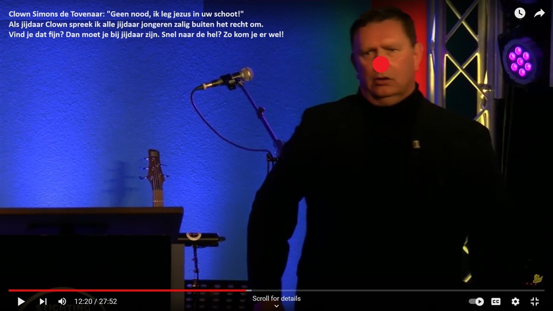 Clown Simons de Tovenaar